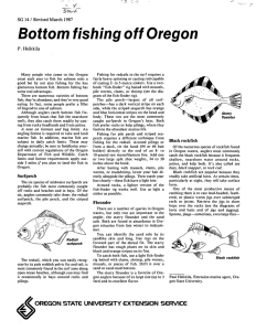 Bottom fishing off Oregon SG 14 / Revised March 1987 P. Heikkila
