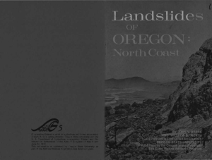 Landslides OREGON = North C( OP