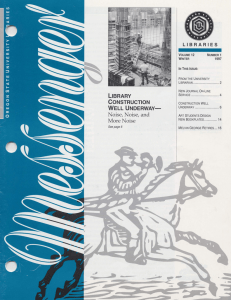 LIBRARIES LIBRARY CONSTRUCTION 1997