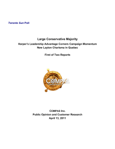 Large Conservative Majority