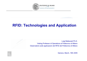 RFID: Technologies and Application