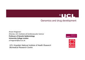 Genomics and drug development