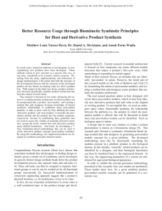 Better Resource Usage through Biomimetic Symbiotic Principles