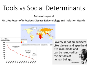 Tools vs Social Determinants Andrew Hayward