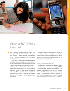 Women and ICT in Tunisia Results of a study