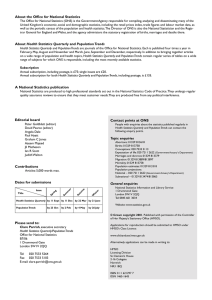 About the Office for National Statistics