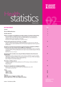 02 statistics Health Quarterly