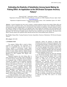 Estimating the Elasticity of Substitution Among Inputs Making Up