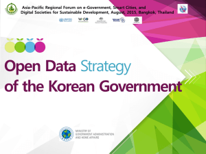 Asia-Pacific Regional Forum on e-Government, Smart Cities, and
