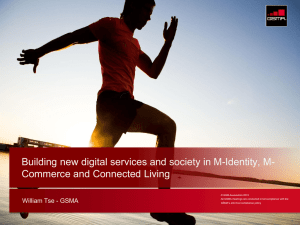 Building new digital services and society in M-Identity, M-