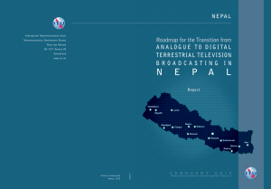 Roadmap for the Transition from NEPAL