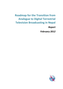 Roadmap for the Transition from Analogue to Digital Terrestrial Report