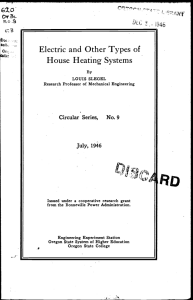 Electric and Other Types of House Heating Systems 3 LOUIS SLEGEL
