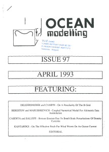 OCEAN T ^ o j f J   m o... ISSUE 97 APRIL  1993