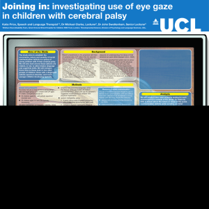 Joining in: investigating use of eye gaze