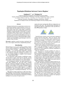 Topological Relations between Convex Regions Sanjiang Li and Weiming Liu