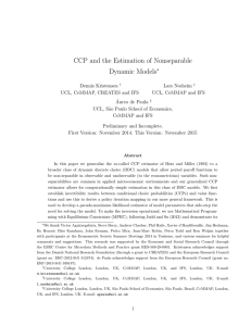 CCP and the Estimation of Nonseparable Dynamic Models