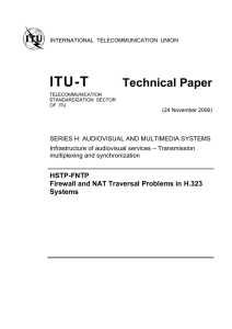 ITU-T Technical Paper