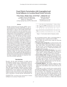 Fused Matrix Factorization with Geographical and Chen Cheng , Haiqin Yang