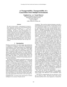 m-Transportability: Transportability of a Causal Effect from Multiple Environments