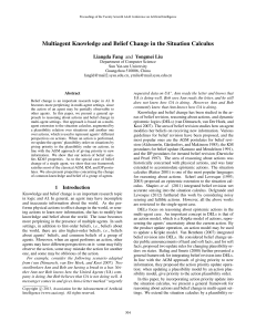 Multiagent Knowledge and Belief Change in the Situation Calculus