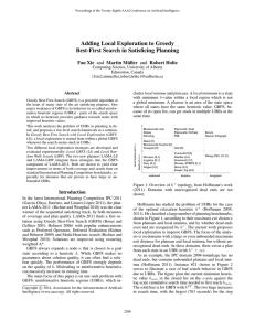 Adding Local Exploration to Greedy Best-First Search in Satisficing Planning