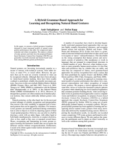 A Hybrid Grammar-Based Approach for Learning and Recognizing Natural Hand Gestures