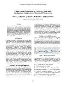 Characterizing Performance of Consistency Algorithms