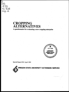 0 4 OREGON STATE UNIVERSITY EXTENSION SERVICE cot..