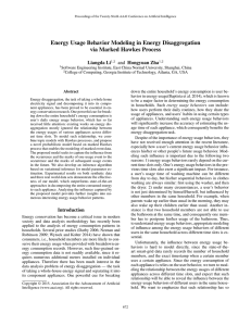 Energy Usage Behavior Modeling in Energy Disaggregation via Marked Hawkes Process