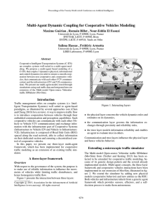 Multi-Agent Dynamic Coupling for Cooperative Vehicles Modeling
