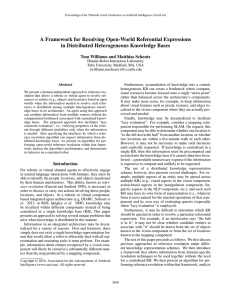 A Framework for Resolving Open-World Referential Expressions