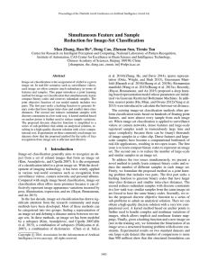 Simultaneous Feature and Sample Reduction for Image-Set Classiﬁcation