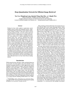 Deep Quantization Network for Efﬁcient Image Retrieval
