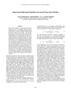 Improving Multi-Step Prediction of Learned Time Series Models