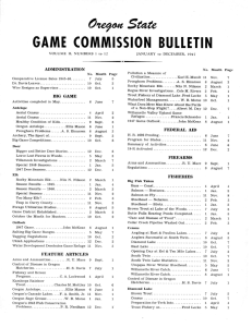 Otepa .State GAME COMMISSION BULLETIN