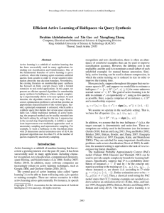 Efficient Active Learning of Halfspaces via Query Synthesis