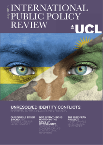 INTERNATIONAL PUBLIC POLICY REVIEW UNRESOLVED IDENTITY CONFLICTS: