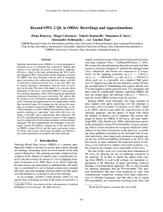 Beyond OWL 2 QL in OBDA: Rewritings and Approximations