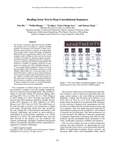 Reading Scene Text in Deep Convolutional Sequences Pan He, Weilin Huang, Yu Qiao,