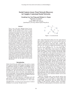 Social Context-Aware Trust Network Discovery in Complex Contextual Social Networks