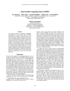 Data-Parallel Computing Meets STRIPS