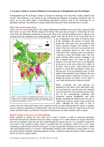 In Bangladesh and West Bengal, millions of people are drinking... A Layman’s Guide to Arsenic Pollution of Groundwater in Bangladesh...
