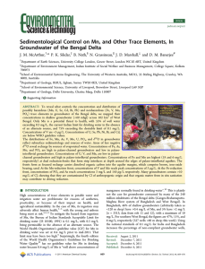 Sedimentological Control on Mn, and Other Trace Elements, In *