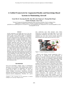 A Unified Framework for Augmented Reality and Knowledge-Based Geun-Sik Jo