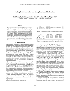 Scaling Relational Inference Using Proofs and Refutations Ravi Mangal , Xin Zhang