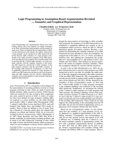 Logic Programming in Assumption-Based Argumentation Revisited — Semantics and Graphical Representation