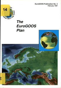 The EuroGOOS Plan EuroGOOS  Publication  No. 3