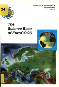 The Science Base of EuroGOOS 'e$j