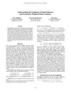 Understanding the Complexity of Lifted Inference and Asymmetric Weighted Model Counting